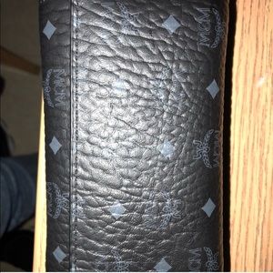 MCM trifold wallet